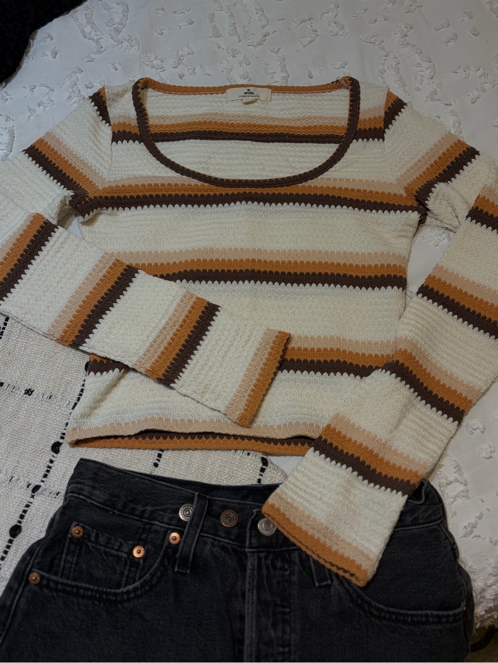 Knit Rip Curl Long Sleeve
